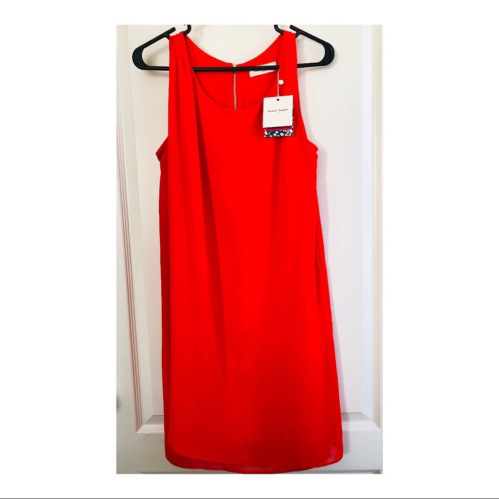 NAF NAF Paris Red Dress
